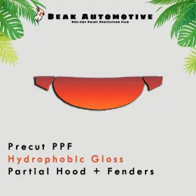 Beak Automotive Ppf 0000ba0474 Pre Cut Paint Protection Film Diy Clear Bra For Chevrolet Suburban 2021-2024