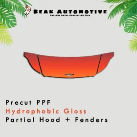Beak Automotive Ppf 0000ba0479 Pre Cut Paint Protection Film Diy Clear Bra For Genesis G80 Sport 2022-2024