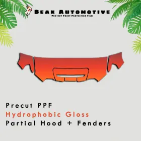 Beak Automotive Ppf 0000ba0482 Pre Cut Paint Protection Film Diy Clear Bra For Gmc Sierra 2500 Hd 2024-2026