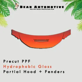 Beak Automotive Ppf 0000ba0484 Pre Cut Paint Protection Film Diy Clear Bra For Honda Civic Type R 2023-2026