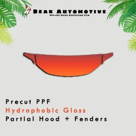 Beak Automotive Ppf 0000ba0487 Pre Cut Paint Protection Film Diy Clear Bra For Hyundai Santa Cruz 2022-2026