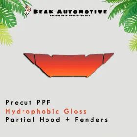 Beak Automotive Ppf 0000ba0492 Pre Cut Paint Protection Film Diy Clear Bra For Jaguar F Pace Svr 2021-2026