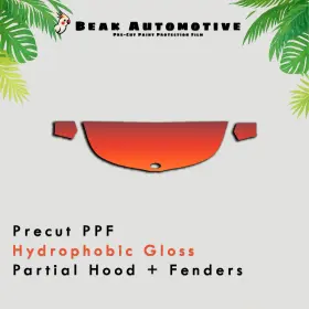 Beak Automotive Ppf 0000ba0497 Pre Cut Paint Protection Film Diy Clear Bra For Kia Soul Gt Line 2020-2022