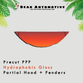 Beak Automotive Ppf 0000ba0507 Pre Cut Paint Protection Film Diy Clear Bra For Lexus Ux F Sport 2019-2026