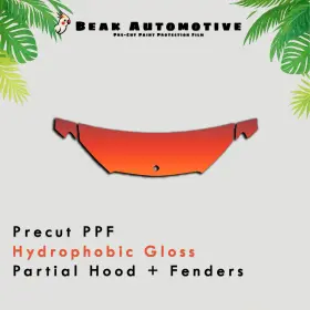 Beak Automotive Ppf 0000ba0518 Pre Cut Paint Protection Film Diy Clear Bra For Mercedes Benz Gle 2020-2023