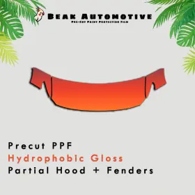 Beak Automotive Ppf 0000ba0674 Pre Cut Paint Protection Film Gloss Diy Clear Bra For Mazda Cx 9 2016-2023