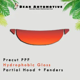 Beak Automotive Ppf 0000ba0701 Pre Cut Paint Protection Film Gloss Diy Clear Bra For Volvo Ex30 2025-2026