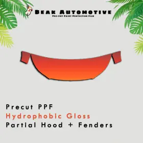 Beak Automotive Ppf 0000ba0703 Pre Cut Paint Protection Film Gloss Diy Clear Bra For Volvo Xc40 2023-2026