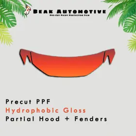 Beak Automotive Ppf 0000ba0711 Pre Cut Paint Protection Film Gloss Diy Clear Bra Kit For Audi A7 2019-2025