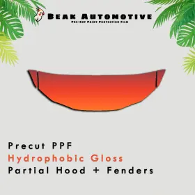 Beak Automotive Ppf 0000ba0764 Pre Cut Paint Protection Film Gloss Diy Clear Bra Kit For Lexus Es 2019-2025