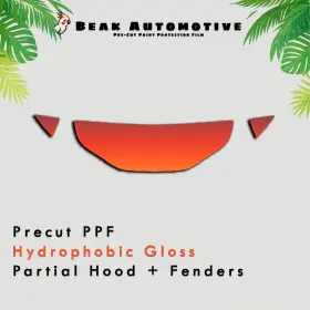 Beak Automotive Ppf 0000ba0770 Pre Cut Paint Protection Film Gloss Diy Clear Bra Kit For Lexus Lx 2022-2025