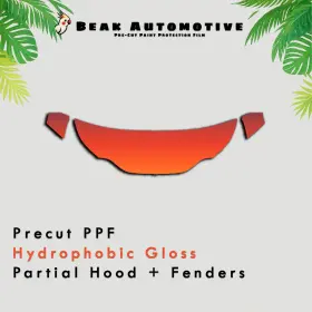 Beak Automotive Ppf 0000ba0771 Pre Cut Paint Protection Film Gloss Diy Clear Bra Kit For Lexus Nx 2022-2026
