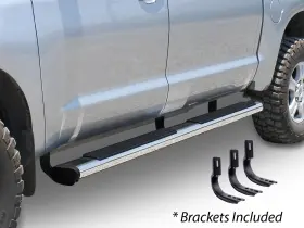 396188876 Big Country 6 Inch Widesider Side Steps Complete Kit With Brackets