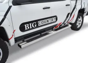 3962435876 Big Country 6 Inch Widesider Ii Side Steps -complete Kit With Brackets