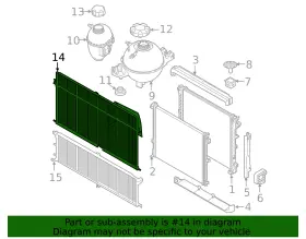 17-11-9-468-696 Bmw Genuine Stone Guard #2