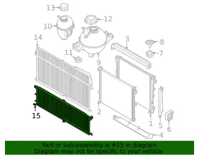 17-11-9-468-697 Bmw Genuine Stone Guard #2