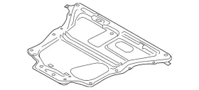 31-10-6-860-841 Bmw Genuine Skid Plate
