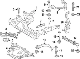 31-10-6-898-653 Bmw Genuine 2024 750e Xdrive - Reinforced Plate
