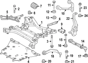 31-10-8-849-641 Bmw Genuine Reinforced Plate