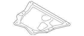 31-11-6-853-814 Bmw Genuine Reinforced Plate