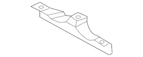 51-75-7-185-797 Bmw Genuine Under Cover Deflector