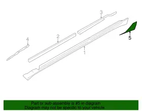 51-77-7-233-009 Bmw Genuine Stone Guard #2