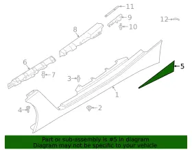 51-77-7-947-058 Bmw Genuine Stone Guard #2