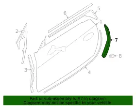 51337441470 Bmw Genuine Cover #2
