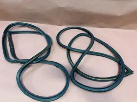 51711876151 Bmw E30 325e Coupe Door Seal Weather Strip Edge Protection Pair Oem 158k Miles #2