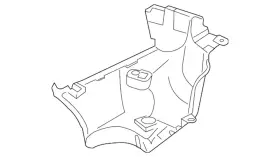 51758070398 Bmw New Genuine Under-body Paneling Rear Ri 2018-2022 Oe