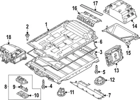 61-25-8-833-846 Bmw Genuine Lower Housing Front Bolt
