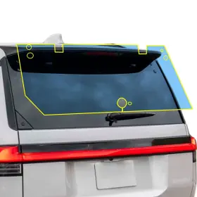 Wpf-gx24lx-rear Bogartechdesigns Pre Cut Fits Lexus Gx 550 2024 Rear Windshield Protection Clear Bra Film