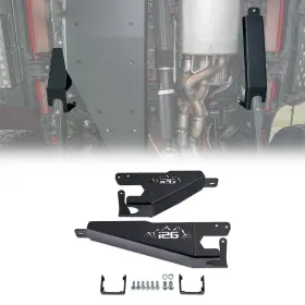 Iag-bdy-f2312 Bronco Iag Rock Armor Rear Lower Trailing Arm Skid Plate For Ford Raptor 2022