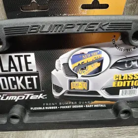 Bumptek 890701002157 Plate Pocket Front Bumper Guard Classic Edition New Unused #3