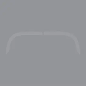 214995 Ca Soft Top Deck Lid Protection Film - Clear For 1956-1962 C1 Corvette