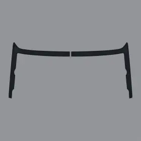 215006 Ca Hard Top Deck Lid Protection Film - Smoke For 1968-1975 C3 Corvette