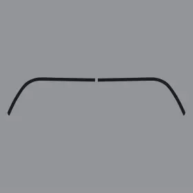 215014 Ca Soft Top Deck Lid Protection Film - Smoke For 2005-2013 C6 Corvette