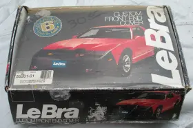 55261-01 Carbra Brevardi Lebra Usa 88-91 Oldsmobile Cutlass Supreme Bra Front End Cover Hood Car Mask Nos #2