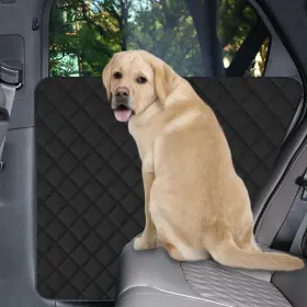 Hfus-carchic-ccd-08 Carchic Dog Car Door Protector 2 Pack Heavy Duty Extra Large Storm Black