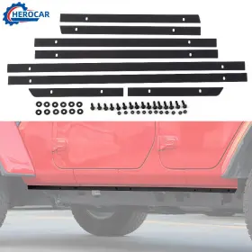Cherocar2025010620 Cherocar Car Pinch Weld Covers Trail Armor Rocker Guard For Jeep Wrangler Jl Accessories