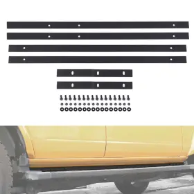 Meg205080410 Cherocar 6pcs Pinch Weld Cover Trail Armor Rocker Panel Trim For Ford Bronco 2021 4door