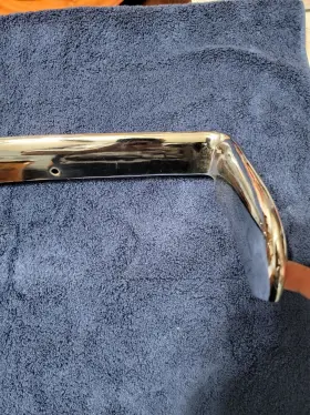 3690351 Chevrolet 1949 1950 1951 1952 Front Bumper License Plate Guard Original Gm Blc #3