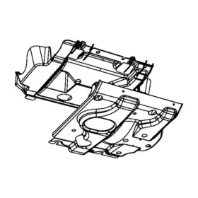 52129290ac Chrysler Front Belly Pan Support As For