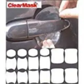 Cmar31 Clearmask Protective Films Door Handle Film Cups 4 Sets Of 16 Total 8 Mil Clear Black