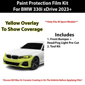 Ppf-330mst-bump Clearsurface Pre Cut Paint Protection Film Clear Bra Ppf Kit For Bmw 2023 #2