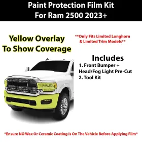 Ppf-3500limi-bump Clearsurface Pre Cut Paint Protection Film Clear Bra Ppf Kit For Ram 2500/ 3500 2023 #2