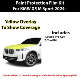 Ppf-5xmsrt-hood Clearsurface Pre Cut Hood Paint Protection Film Clear Bra Ppf Kit For Bmw X6 2024 #2