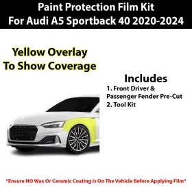 Ppf-a540s-fndr Clearsurface Pre Cut Paint Protection Film Clear Bra Ppf Kit For Audi A5 2020 #2