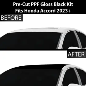 Ppf-acrd23-roof-blk Clearsurface Pre Cut For Honda Accord 2023 Roof Gloss Black Paint Protection Film Ppf Kit #2