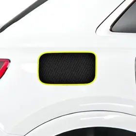 Ppf-diq3-gas-cf Clearsurface Pre Cut For Audi Q3 2019 Fuel Door Paint Protection Film Carbon Fiber Ppf